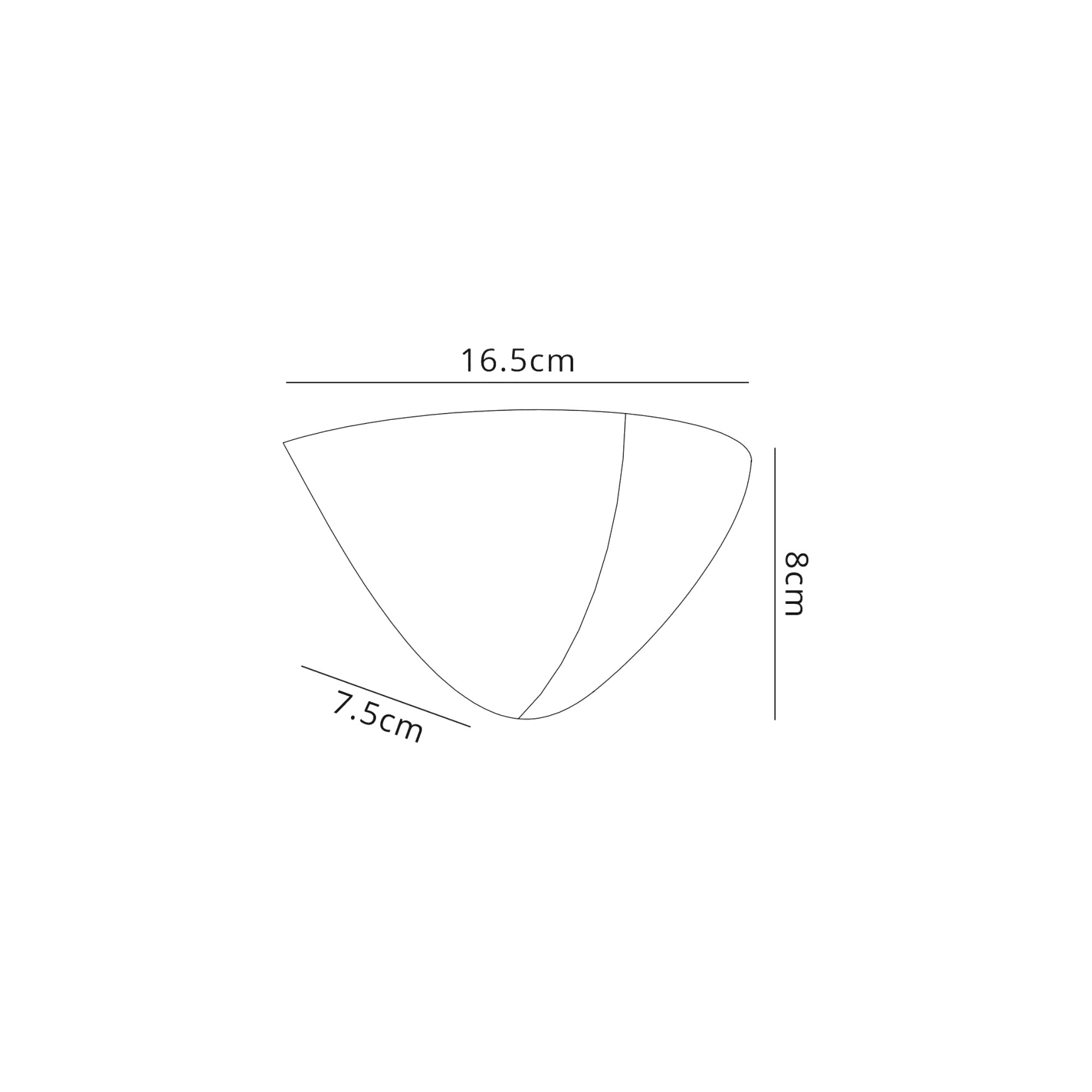 Alina Sphere Wall Lamp 4.2W LED White Paintable D0500  Deco Alina